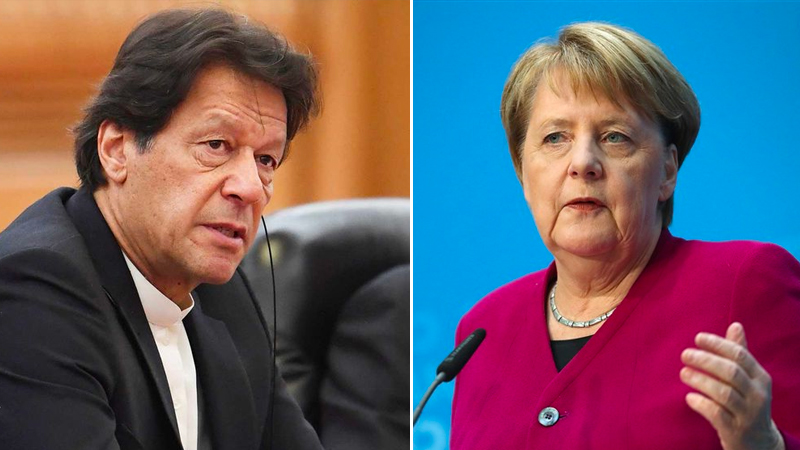 Imran Khan Angela Merkel