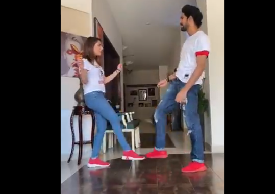 Mehwish Hayat Shares dance Video on "Oh Na Na Nah" Song