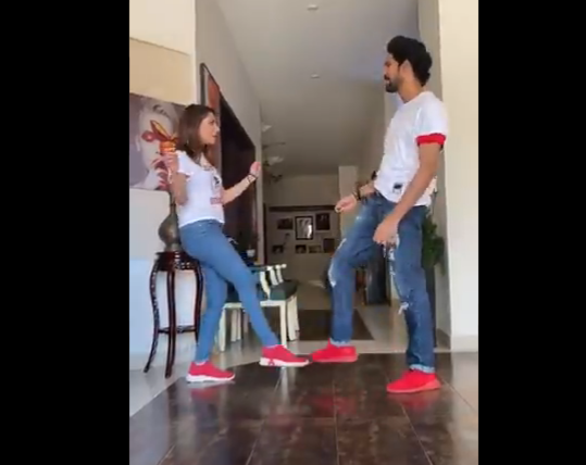 Mehwish Hayat Shares dance Video on "Oh Na Na Nah" Song