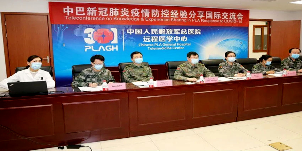 Pak China Armies hold video conference amid the dread virus