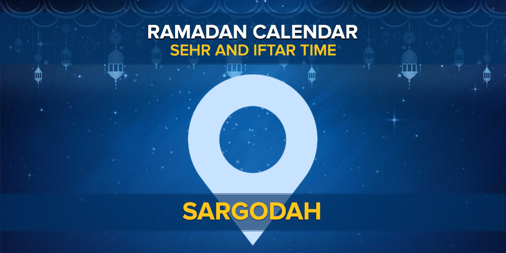 Sargodah RAMADAN TIMING