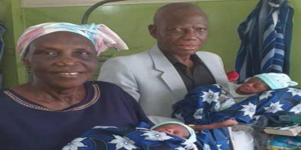 Nigerian woman Twin birth