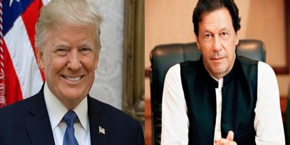 PM Imran, Trump discuss Coronvirus, regional security over phone