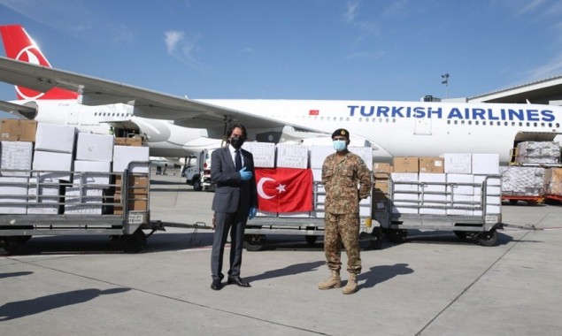 Turkey sends 20K N95 masks, 18.5K PPE/gown to Pakistan