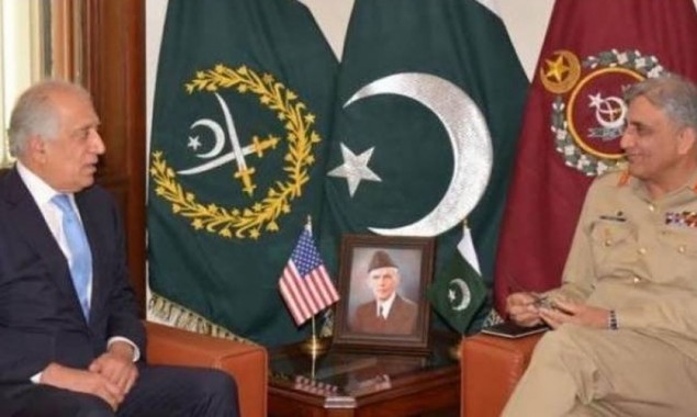 COAS calls on Afghanistan Reconciliation Ambassador Khalilzad, General Miller