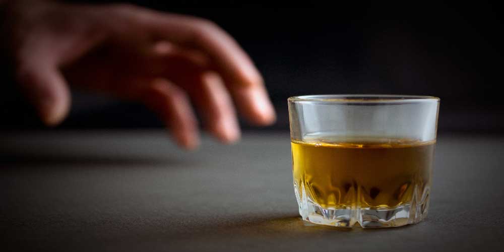 drinking alcohol