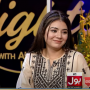 Ticktok Star “Areeqa Haq” First Interview in Bolnight Show