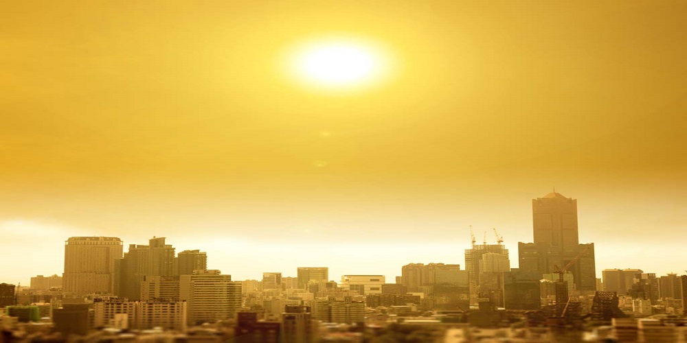 Hot weather prevails in most parts of the country