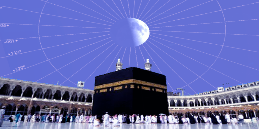 Moon to appear directly above Kaaba