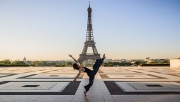 Syrian dancer takes empty Paris as canvas to dance