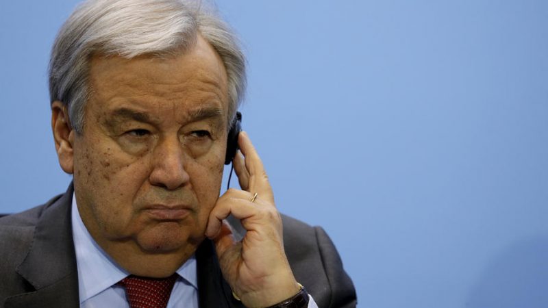 UN Chief asks countries in conflicts to ceasefire