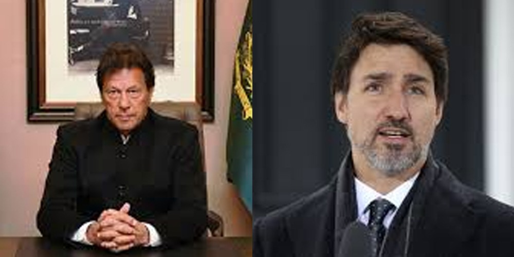 Imran Khan and Justin Trudeau
