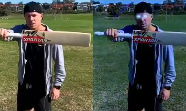 David Warner enacts Thor movie scene in his new tik tok video