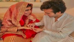 Shahroz Sabzwari and Sadaf Kanwal nikah pictures