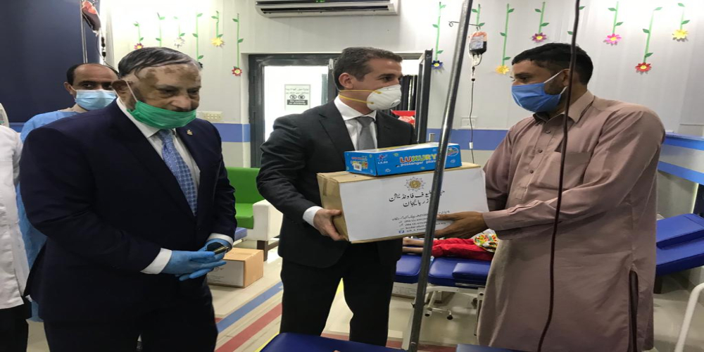 Azerbaijan envoy visits Sundas Thalassemia Center