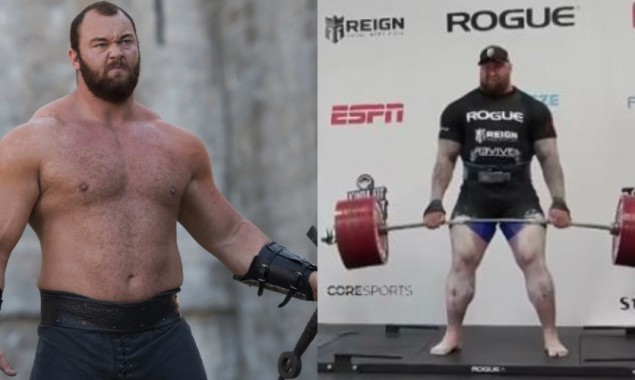 Game of Thrones star ‘The Mountain’ sets new record