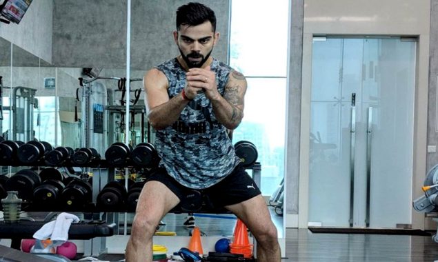 Virat Kohli shows some of his weightlifting skills in new video