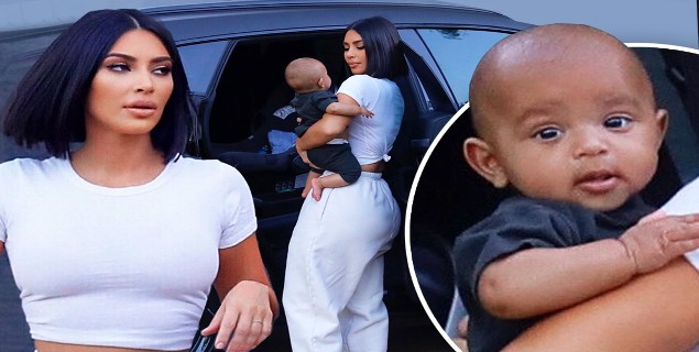 Kim Kardashian extends hugs to son Psalm as he is a big boy now