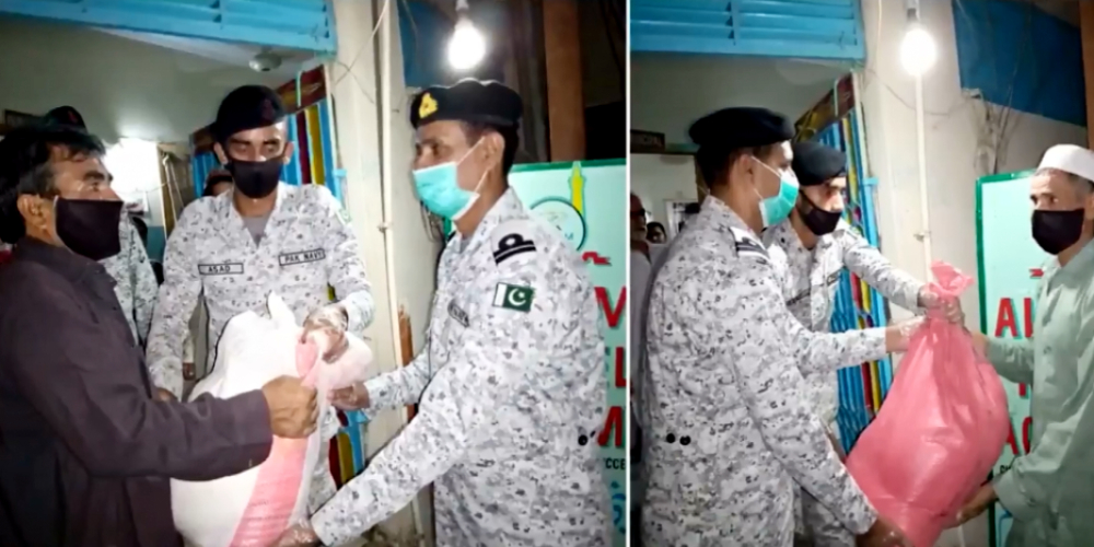 Pakistan Navy Relief Operations