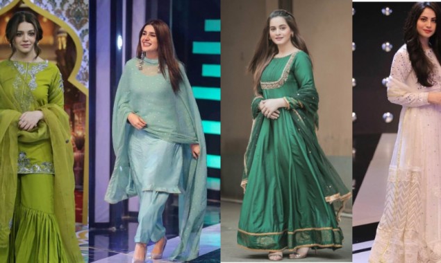 Pakistani Actresses wearing elegant attires during Ramadan; have a look!