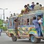 Public transport owners refused to resume operations leaving bus stands empty on Monday