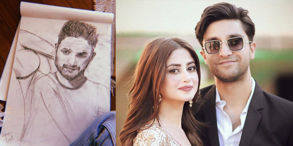 Sajal Ali sketch