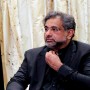 Shahid Khaqan Abbasi appears before NAB in LNG Case