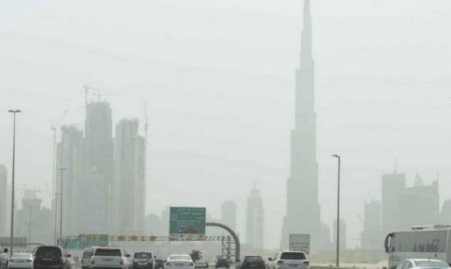 UAE dusty weather