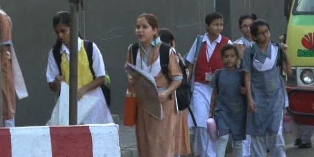 Protest against closure of schools due to coronavirus
