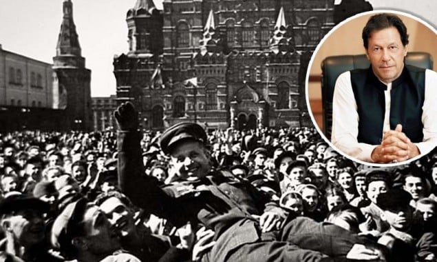 PM Imran honors Russian people’s sacrifices during WWII