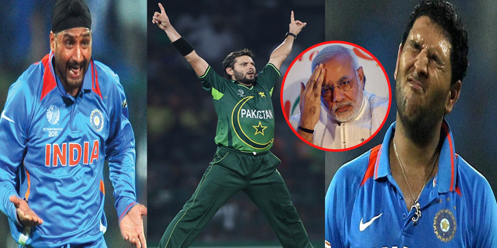 Shahid Afridi Anti-Modi Remarks Fumed Indian Cricketers!