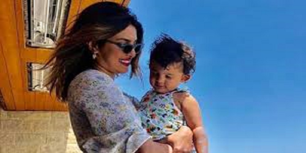 Priyanka Chopra gets a princess crown from her niece