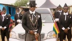 Ghana’s dancing pallbearers