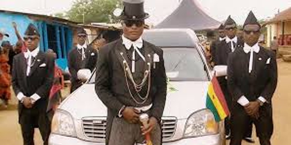 Ghana’s dancing pallbearers