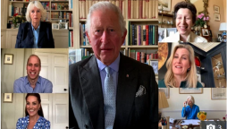 Royal family pays tribute to nurses on the International Nurses Day through a video call