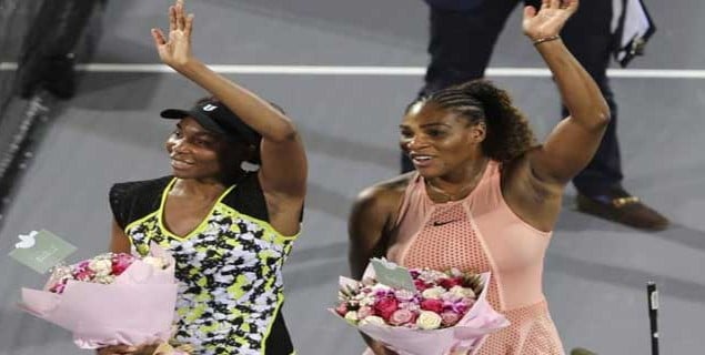 Serena, Venus Williams offer fans yoga tips