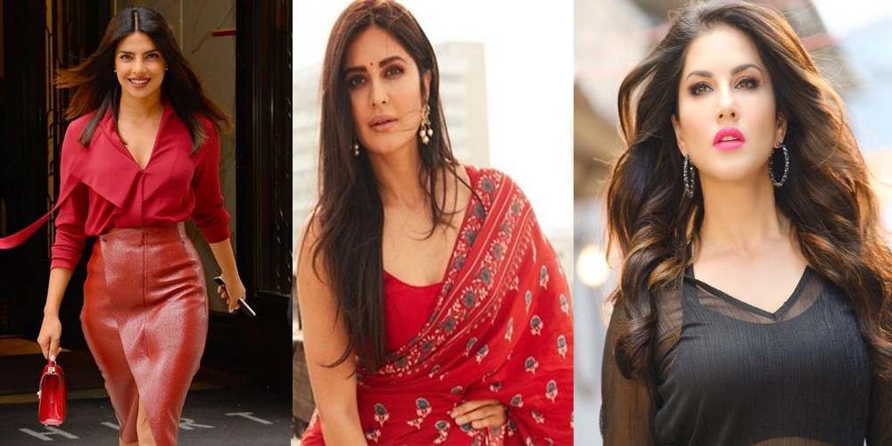 Priyanka Chopra, Katrina Kaif, Sunny Leone
