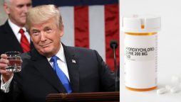 Trump Taken Hydroxychloroquine