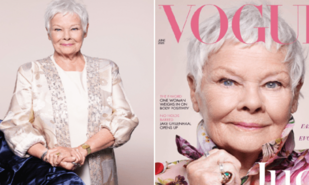 85-year-old actress graced the cover of Vogue magazine for the first time