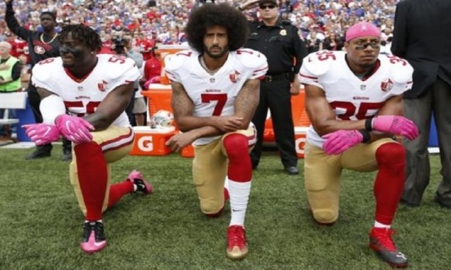 NFL says players should be allowed to protest, Trump says “No kneeling”