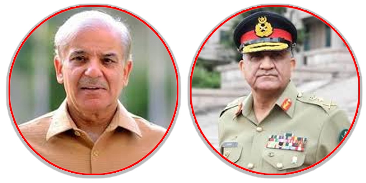 COAS telephones Shehbaz Sharif