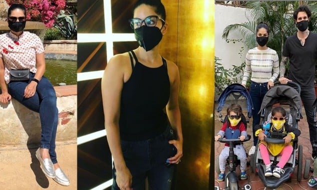 Sunny Leone gym workout during lockdown brings storm to the internet