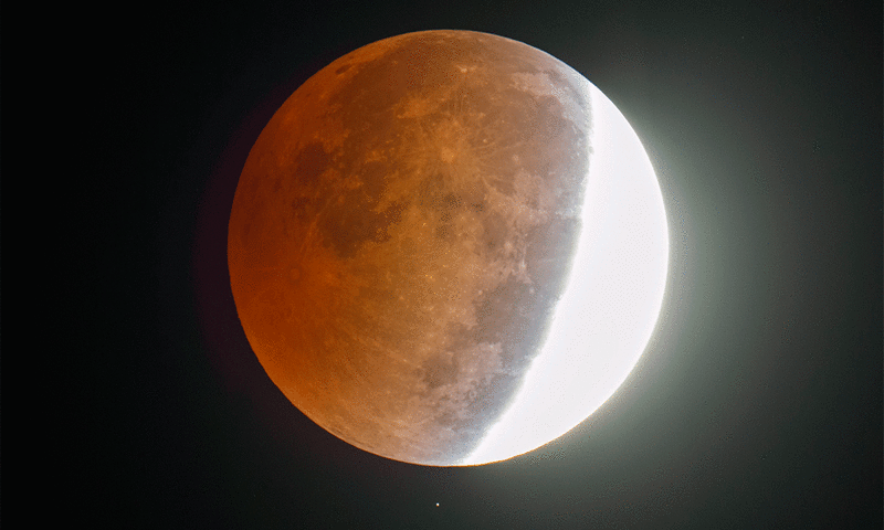 A penumbral eclipse creates only a dark shading on the moon's face. — AFP/File