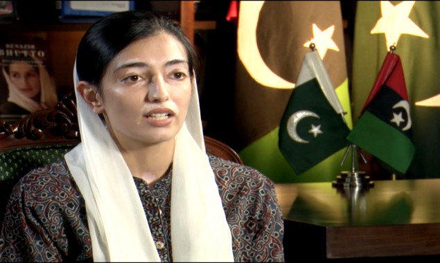 Aseefa Bhutto salutes to brave officers who fought in Pakistan stock exchange attack