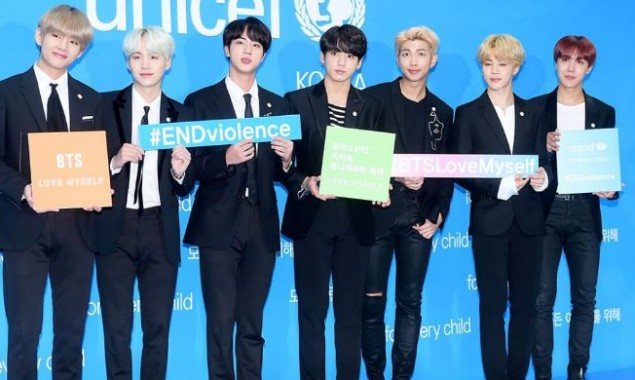 BTS attains 2020 UNICEF Inspire Awards