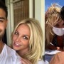 Britney Spears rocks swimsuit, mask on a beach date with beau Sam