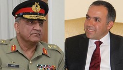COAS Qamar Bajwa calls on Afghan Ambassador Atif Mashal