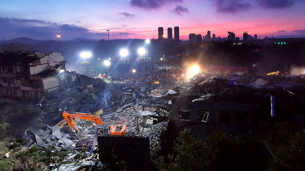 China tanker explosion