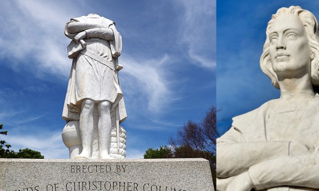 Christopher Columbus statue beheaded amidst anti-racism demonstrations