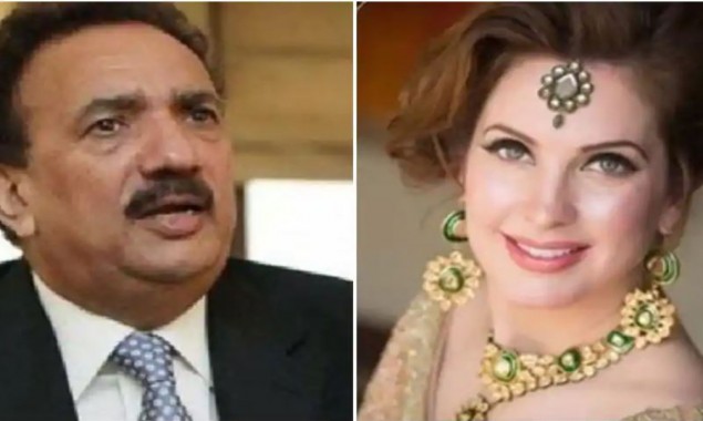 Rehman Malik’s lawyers served defamation notice to Cynthia Ritchie